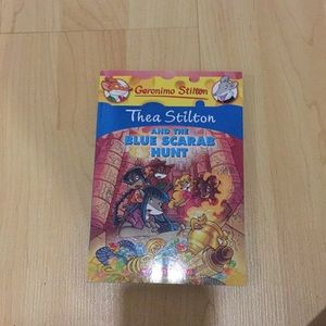 Thea Stilton and the Blue Scarab Hunt Book